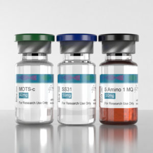 Research Bundle – MOTSc 40mg & SS31 50mg & 5 Amino 1 MQ 50mg